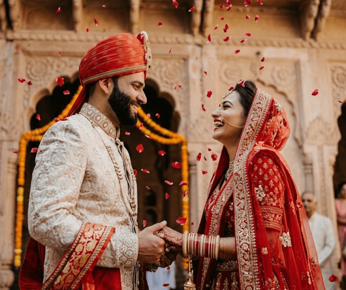 Wedding couple