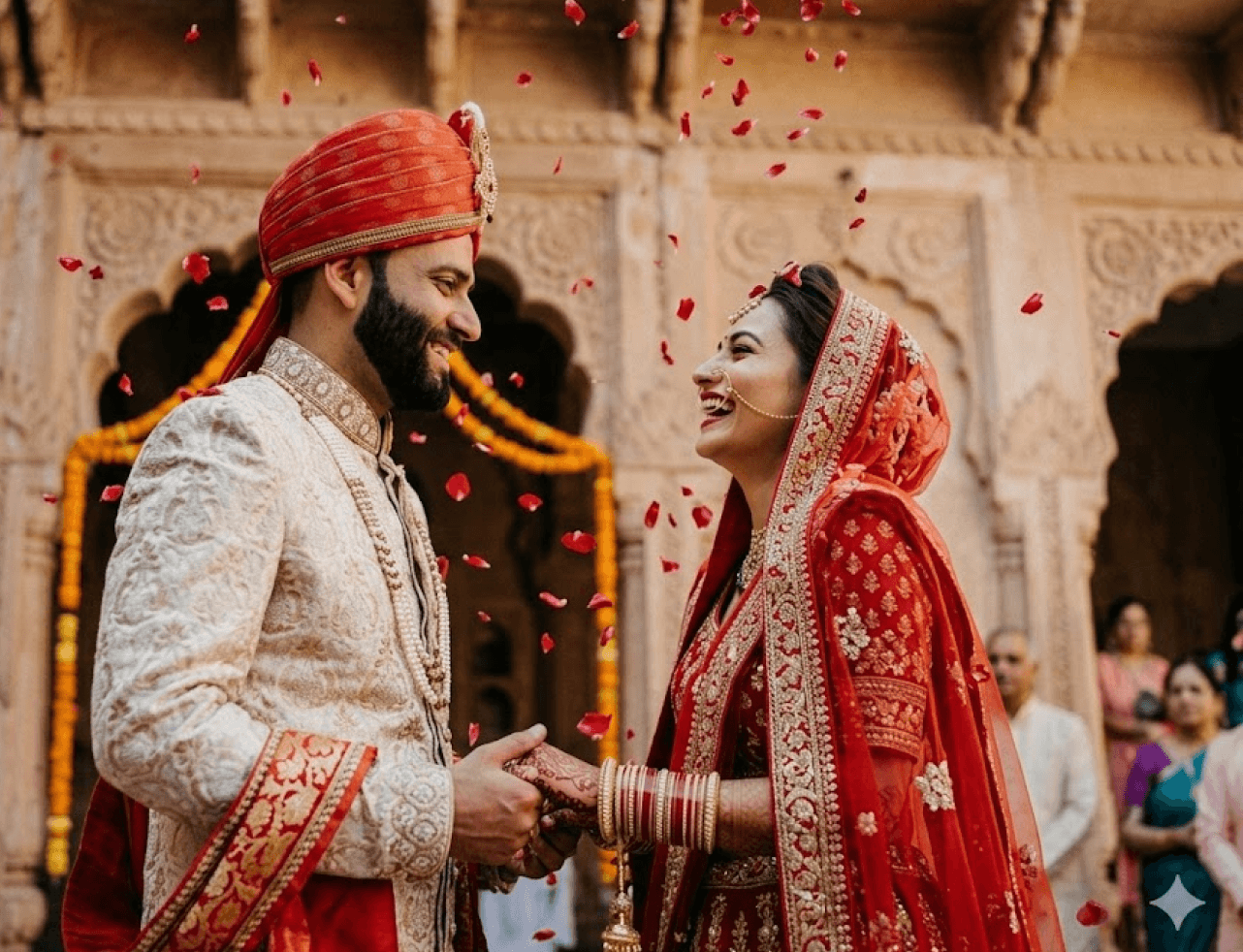 Wedding couple